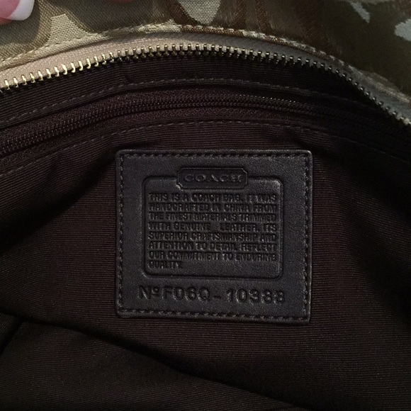 Coach gold signature patchwork gallery tote bag book tote vintage - Picture 8 of 10